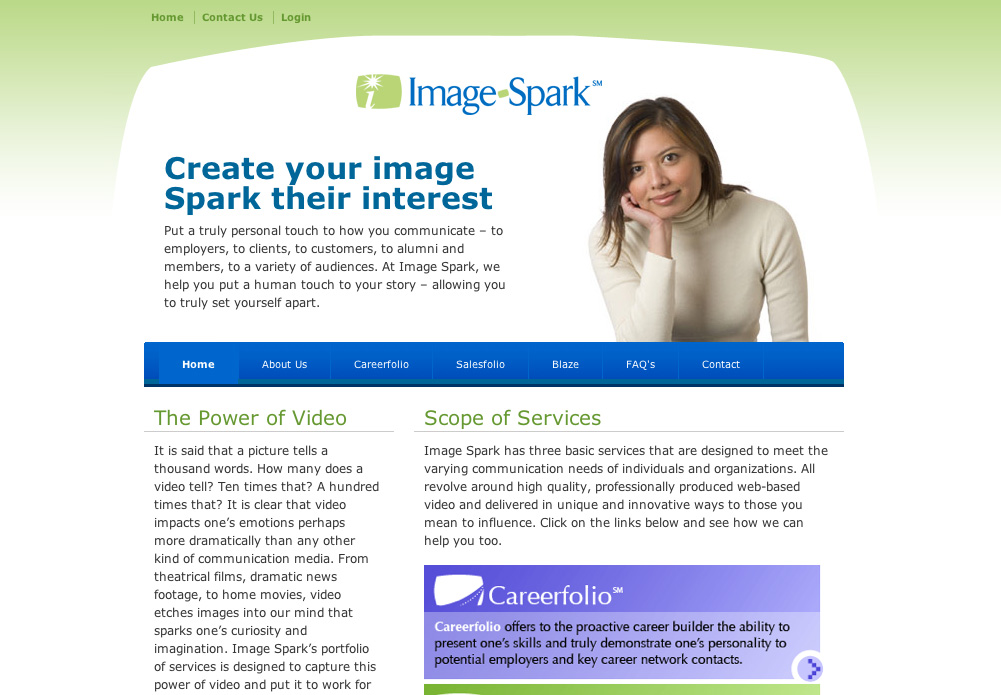Image-Spark website