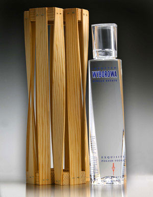 WYBOROWA - Vodka bottle design by Frank Gehry